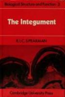 The integument: a textbook of skin biology /