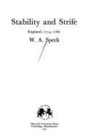 Stability and strife : England, 1714-1760 /