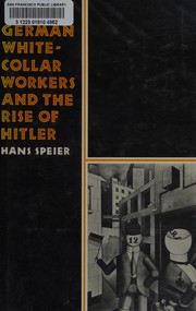 German white-collar workers and the rise of Hitler /