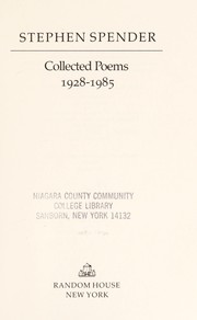 Collected poems, 1928-1985 /