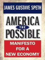America the possible manifesto for a new economy /