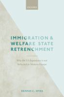 Immigration and welfare state retrenchment : why the US experience is not reflected in Western Europe /