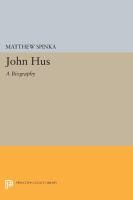 John Hus : a biography /
