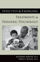 Effective and emerging treatments in pediatric psychology