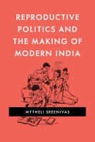 Reproductive politics and the making of modern India