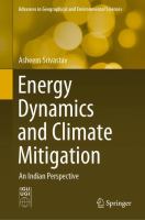 Energy Dynamics and Climate Mitigation An Indian Perspective /