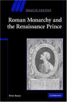 Roman monarchy and the Renaissance prince /