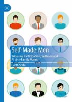 Self-Made Men Widening Participation, Selfhood and First-in-Family Males /