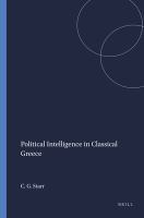 Political intelligence in classical Greece. /