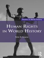 Human Rights in World History.