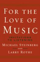 For the love of music : invitations to listening /