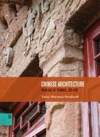 Chinese architecture in an age of turmoil, 200-600 /