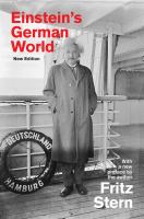 Einstein's German world /