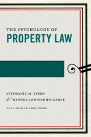 The psychology of property law /