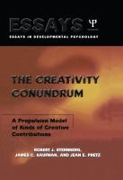 The Creativity Conundrum : A Propulsion Model of Kinds of Creative Contributions.