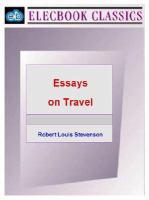 Essays on Travel
