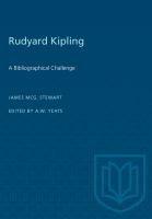 Rudyard Kipling : a Bibliographical Challenge.