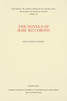 The novels of Mme Riccoboni /