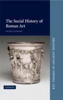 The social history of Roman art /