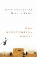 Can intervention work? /
