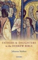 Fathers and daughters in the Hebrew Bible /