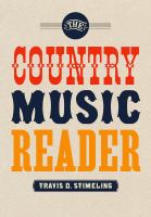 The country music reader