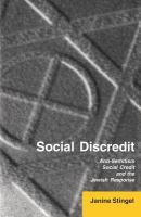 Social discredit anti-Semitism, Social Credit, and the Jewish response /