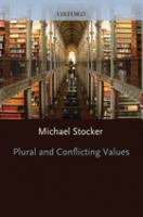 Plural and conflicting values /