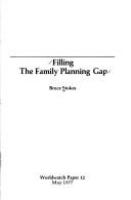 Filling the family planning gap /