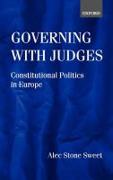 Governing with judges : constitutional politics in Europe /