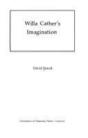 Willa Cather's imagination /