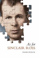 As For Sinclair Ross.