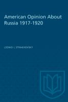 American opinion about Russia, 1917-1920 /