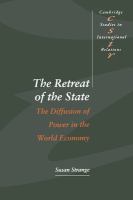 The Retreat of the state : the diffusion of power in the world economy /