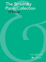 The Stravinsky piano collection : 14 pieces.