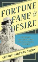 Fortune, Fame, and Desire : Promoting the Self in the Long Nineteenth Century.