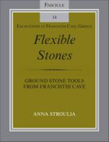 Flexible stones : ground stone tools from Franchthi Cave /