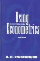 Using econometrics : a practical guide /