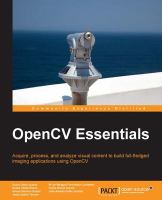 OpenCV Essentials.