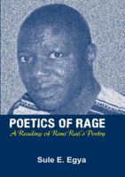 Poetics of rage : (a reading of Remi Raji's poetry) /