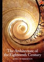 Architecture of the eighteenth century /