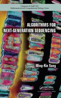 Algorithms for Next-Generation Sequencing.