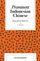 Prominent Indonesian Chinese : biographical sketches /