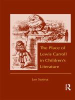 The place of Lewis Carroll in children's literature