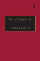 Alice Sutcliffe /