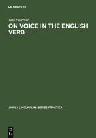 On Voice in the English Verb.