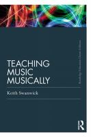 Teaching music musically