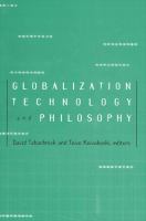 Globalization, Technology, and Philosophy.