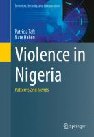 Violence in Nigeria Patterns and Trends /