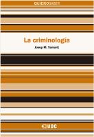 La Criminología.